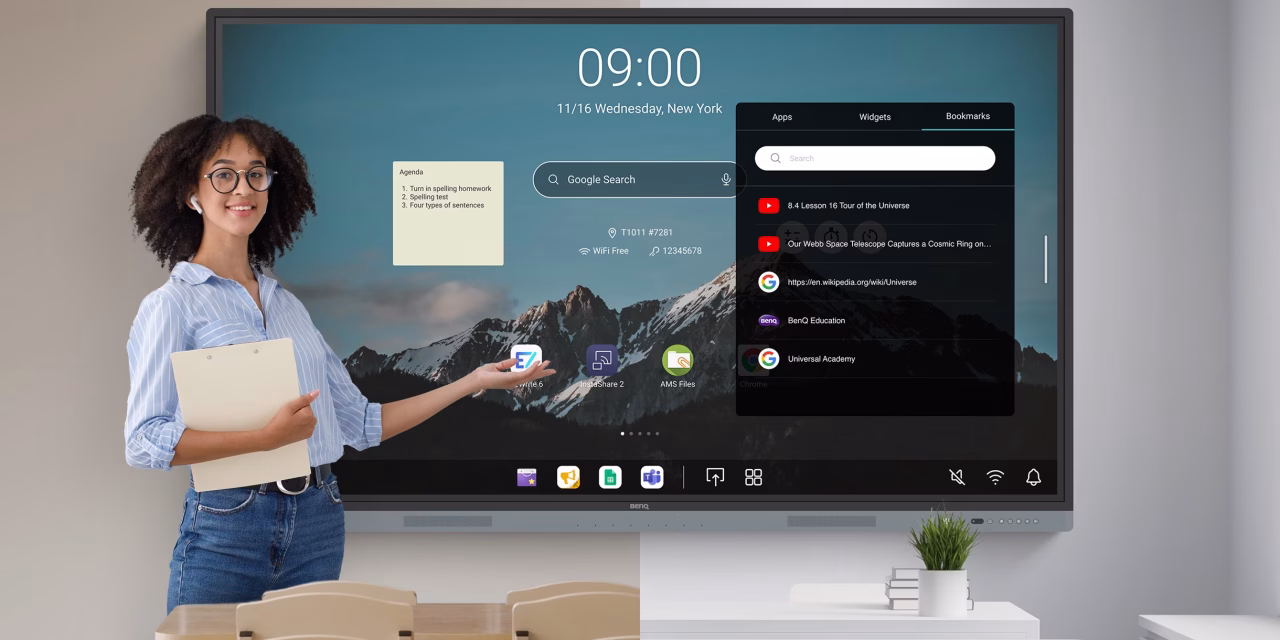 BenQ Perkenalkan Interactive Display AI Untuk Presentasi