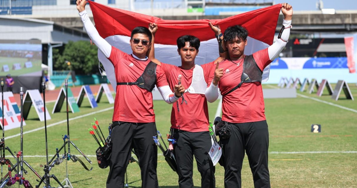 Kontingen Indonesia Borong 3 Emas Di Kejuaraan Panahan Asia