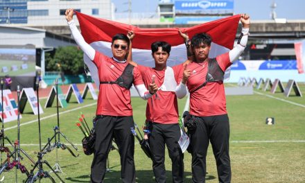 Kontingen Indonesia Borong 3 Emas Di Kejuaraan Panahan Asia