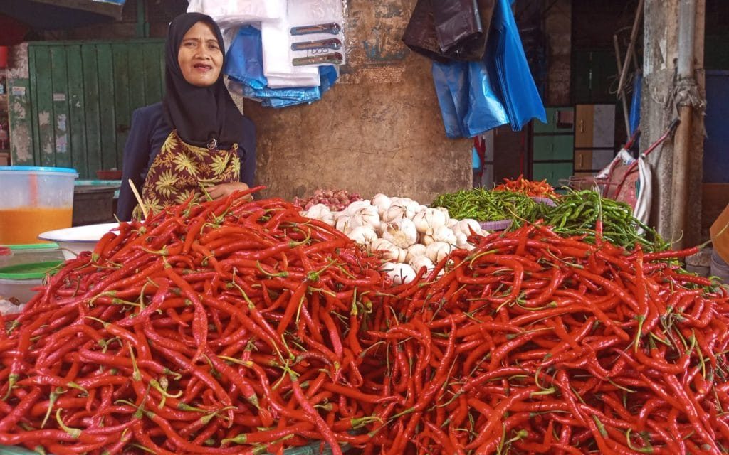 Harga Cabai Dan Bawang Merah Melonjak 50% Di Pasar Induk
