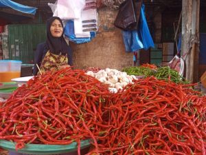 Harga Cabai Dan Bawang Merah Melonjak 50% Di Pasar Induk