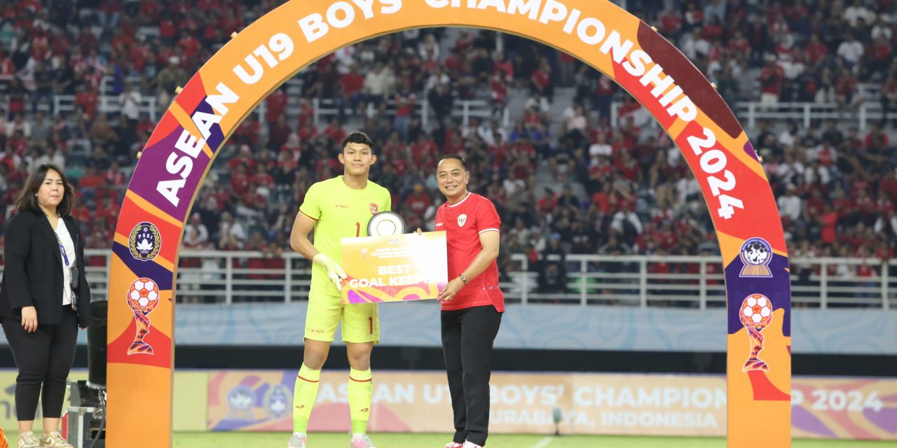 Kiper Ikram Algiffari Jadi Pahlawan Clean Sheet Garuda Nusantara