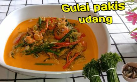 Gulai Pakis Udang Khas Padang, Teman Ketupat Yang Ikonik