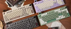 Epomaker RT100 Gen 2: Keyboard Mechanical Berlayar TV Retro