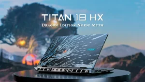 MSI Titan 18 HX Usung Power Supply 400W Dan Slot RAM DDR5