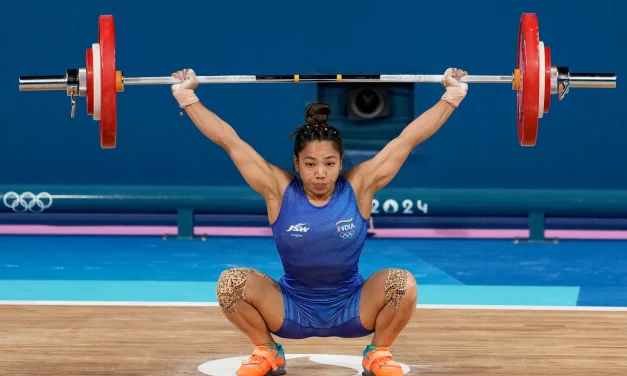 Mirabai Chanu Sabet Medali Perak 49kg Putri Asian Games