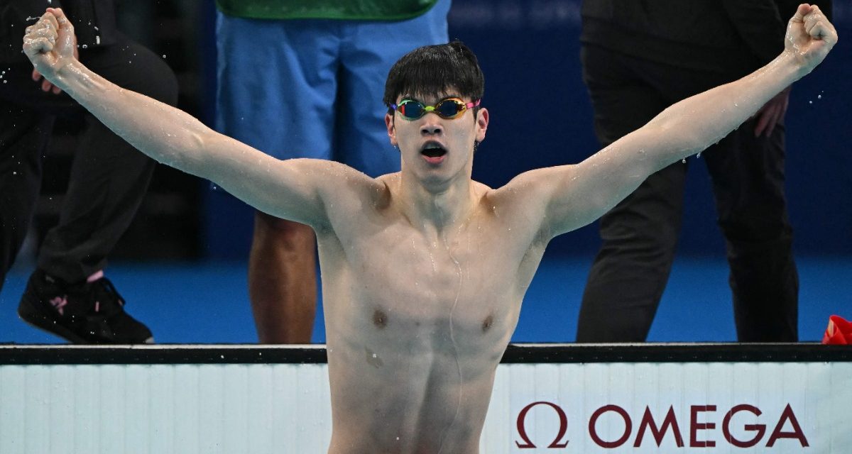 Pan Zhanle Rebut Emas 100M Gaya Bebas Over Kim Youngbeom