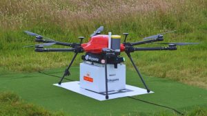 Drone Pengangkut Sampel Darah Resmi Diuji Coba Kemenkes